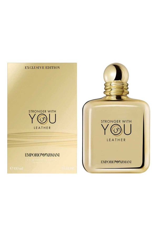 Emporio Armani Stronger With You Leather 100ML EDT Erkek Parfüm Emporio Armani Stronger With You Leather 100ML EDT Erkek Parfüm